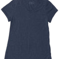 CHAMPION Damen T-Shirt Top UK 8 Small Blau Baumwolle