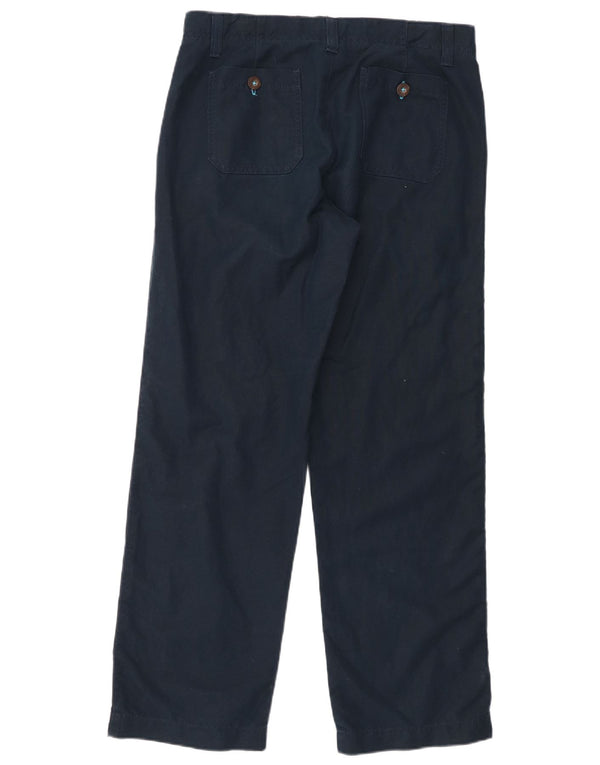 Boden Gerade Chino-Hose für Damen, W32, L30, Marineblau, Baumwolle