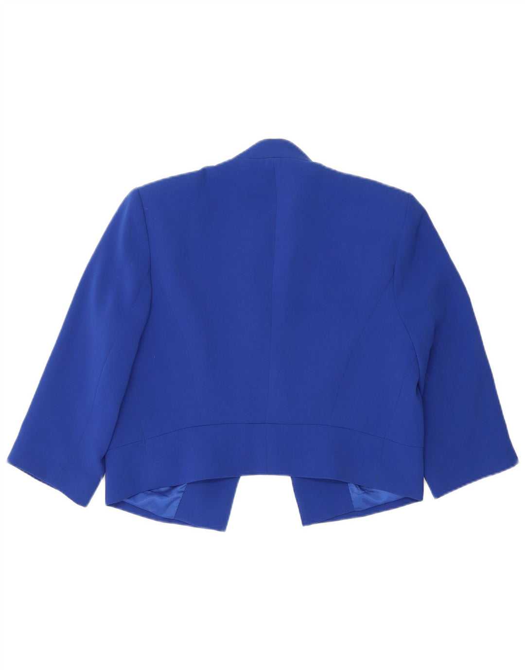 Hobbs Damen-Bolerojacke mit 3/4-Ärmeln, UK 12, Mittelblau, Polyester