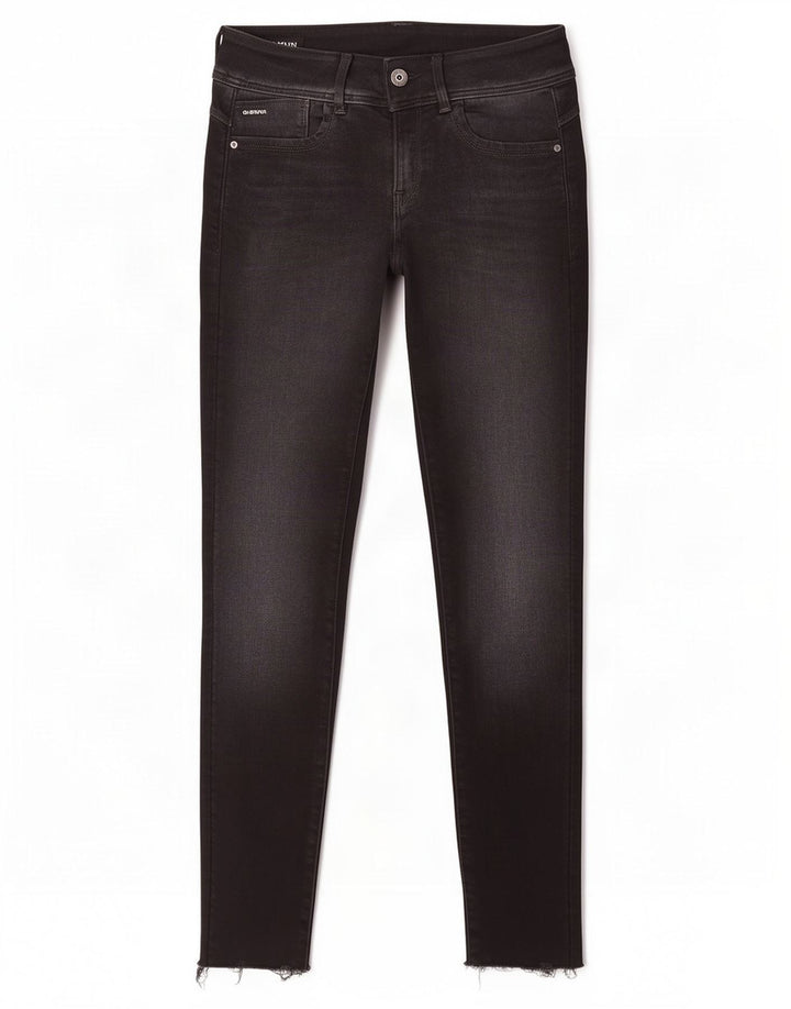 G-Star Damen Lynn Skinny Jeans W30 L30 Schwarz