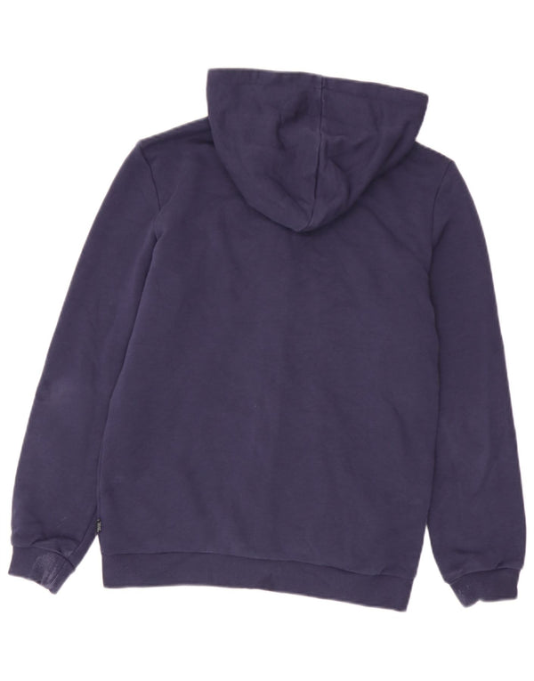 Puma Boys Graphic Zip Hoodie Sweater 13-14 Jahre Marineblaue Baumwolle