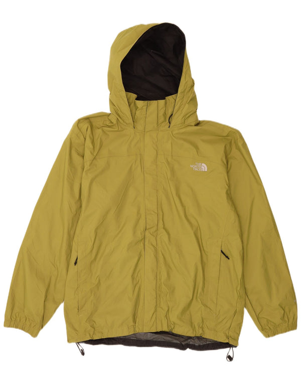 The North Face Herren-Regenjacke mit Kapuze, UK 42 XL, grünes Nylon