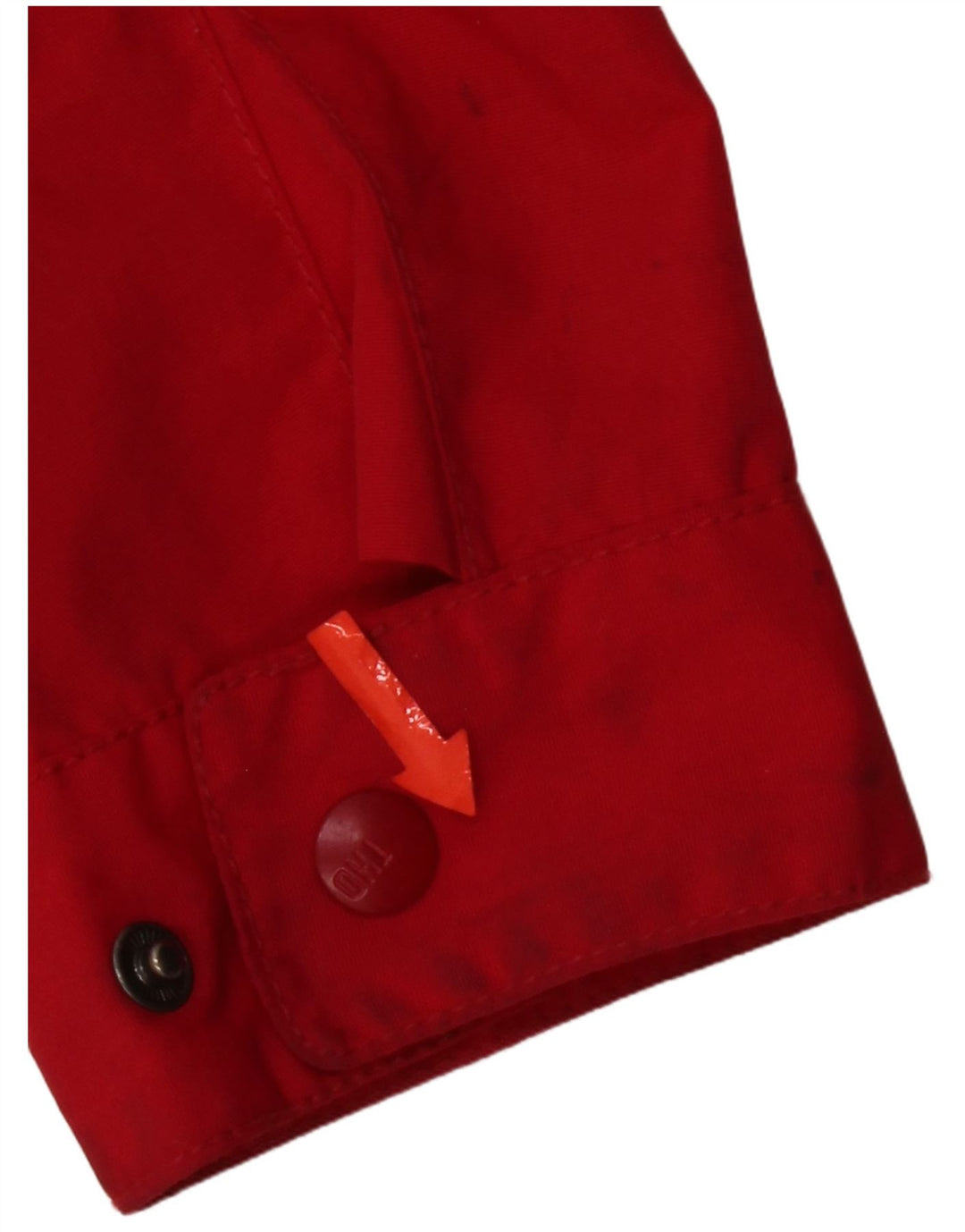 Tommy Hilfiger Herren Bomberjacke UK 36 Small Red Nylon