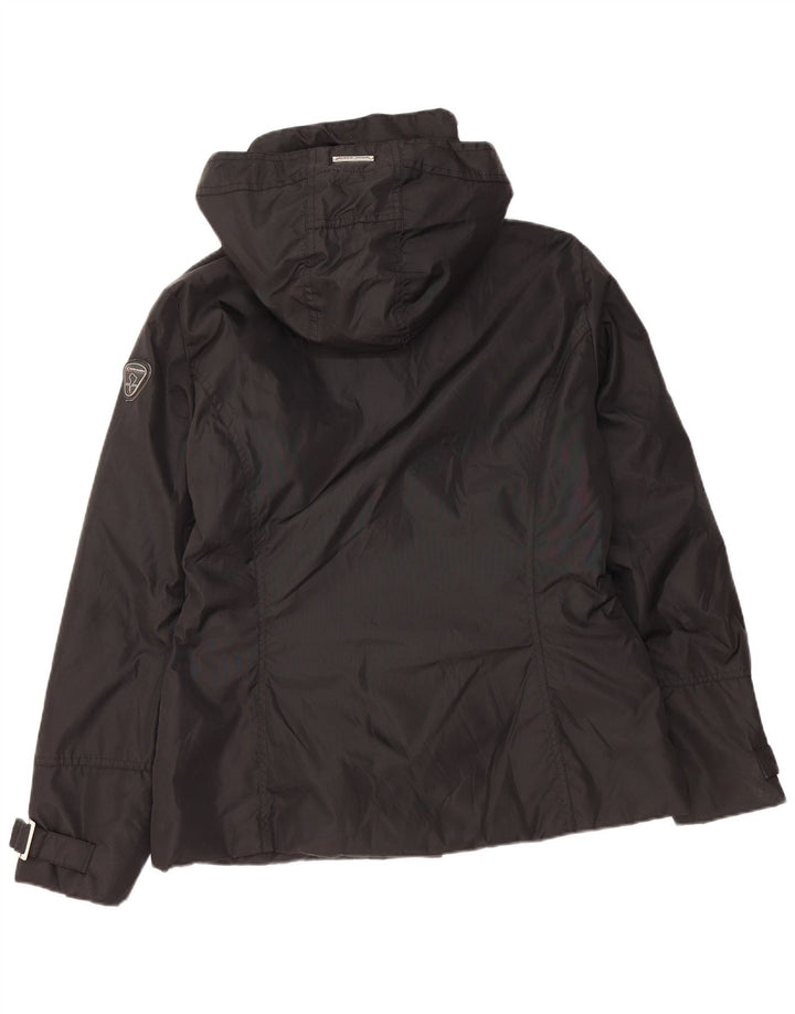 Cape Horn Damen Windjacke mit Kapuze IT 46 Large Schwarz Polyamid