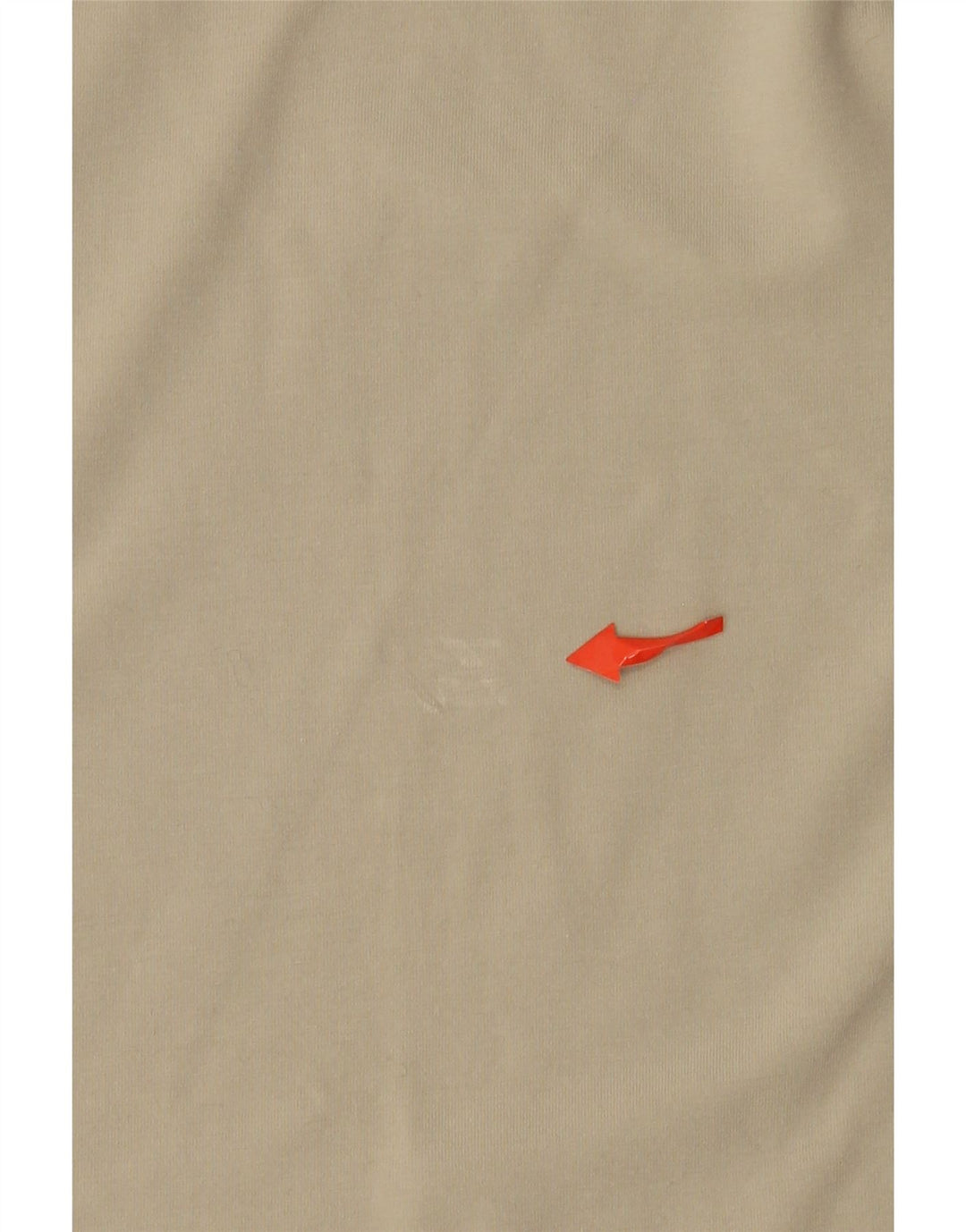 Nike Herren Top Langarm UK 45/47 XL Beige Colourblock Baumwolle