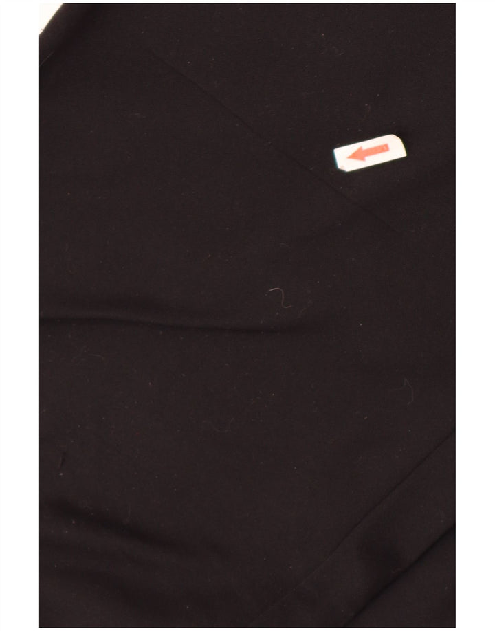 Diadora Damen-Trainingshose, UK 14, Mittelschwarz, Polyester