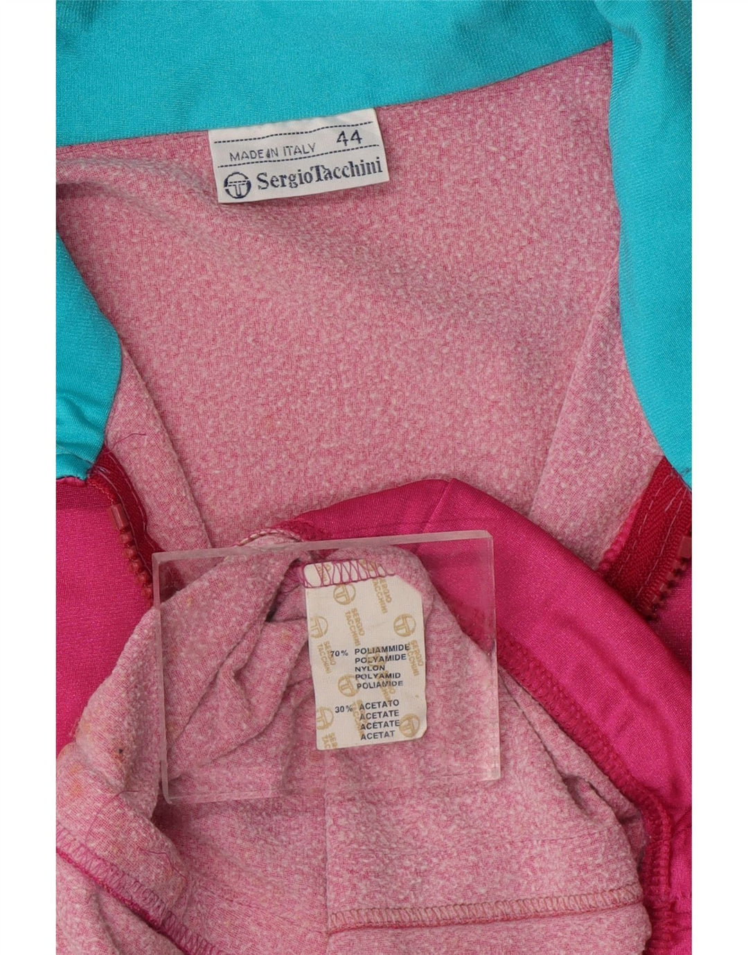 SERGIO TACCHINI Damen-Trainingsanzug IT 44 Mittelrosa Farbblock