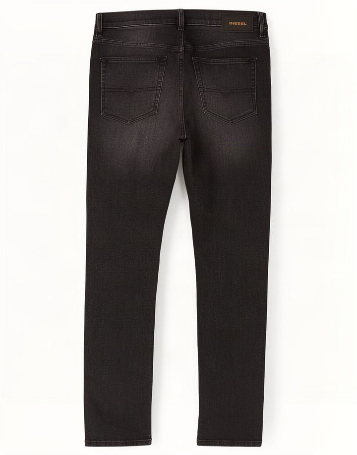 Diesel Herren Slim Jeans W32 L30 Graue Baumwolle