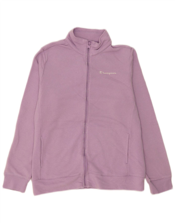 Champion Damen-Trainingsanzug-Top-Jacke, UK 18, XL, Lila