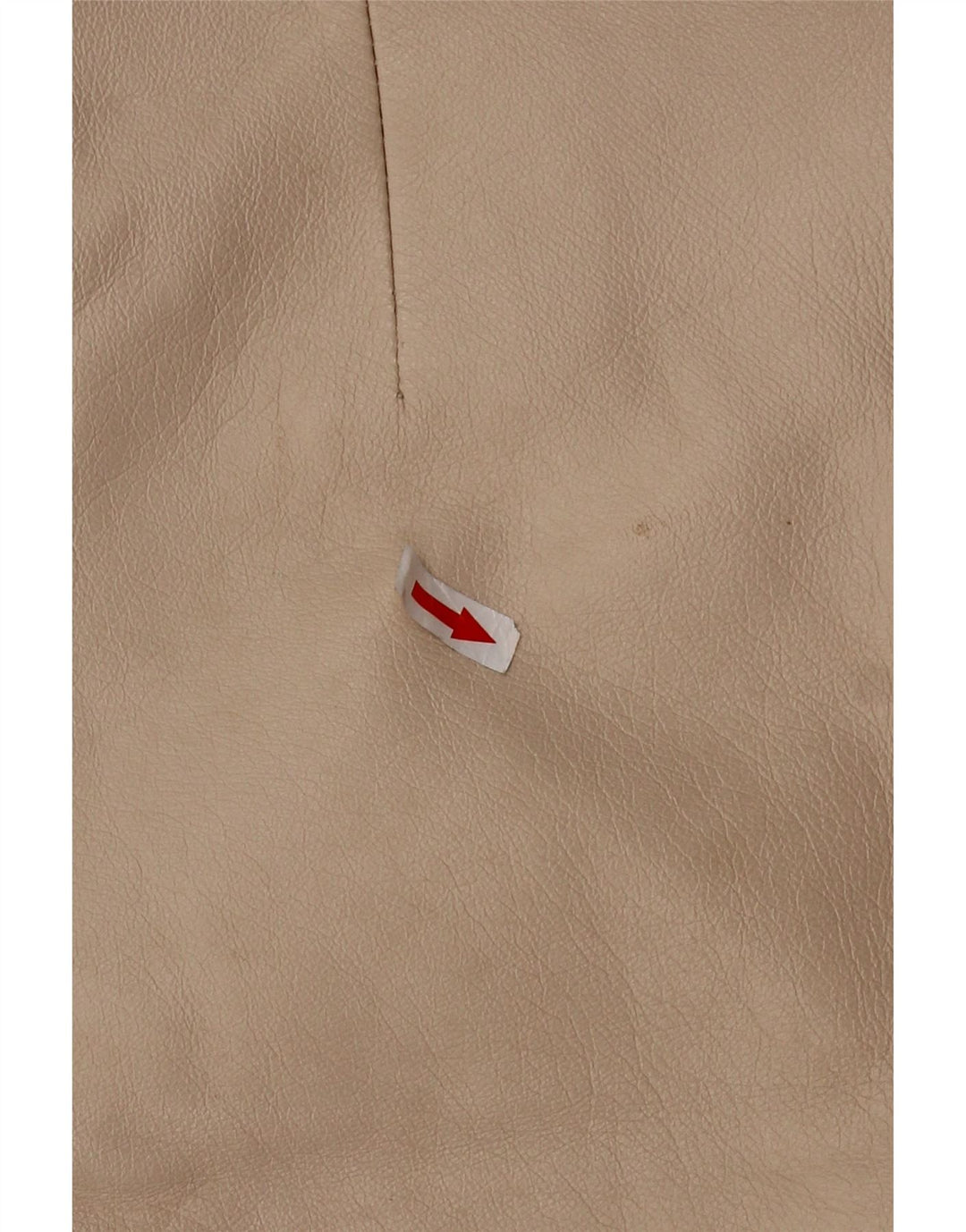 Vintage Damen Lederrock W30 Mittelbeige