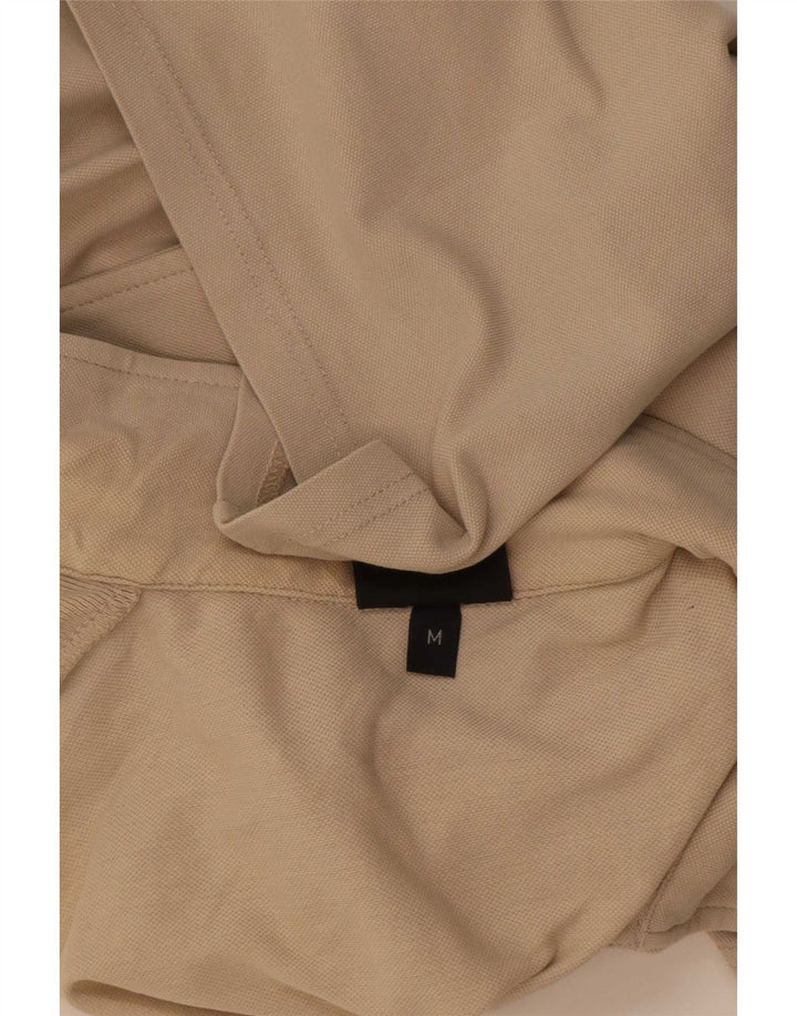 Trussardi Herren-Poloshirt aus Baumwolle in Mittelbeige