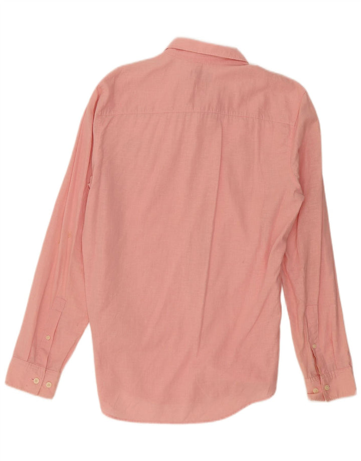 Calvin Klein Herrenhemd Mittelrosa Leinen