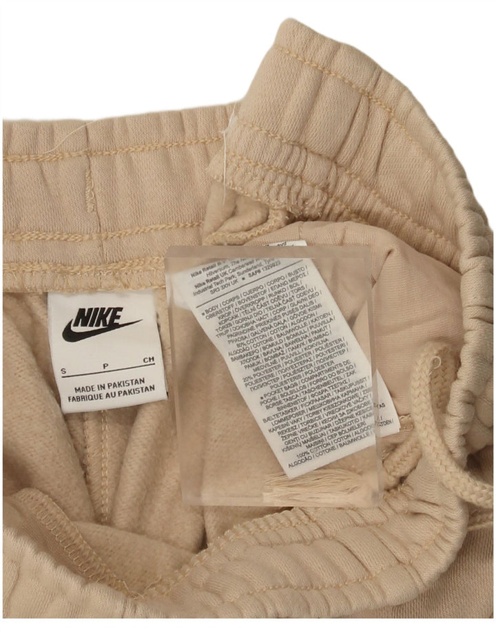 Nike Herren-Sportshorts, Größe S, Beige, Baumwolle