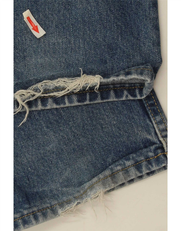 Tommy Hilfiger Herren Straight Jeans W30 L30 Blaue Baumwolle