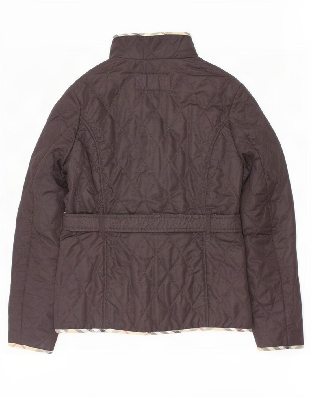 Burberry Steppjacke für Mädchen, 11–12 Jahre, schwarzes Polyester