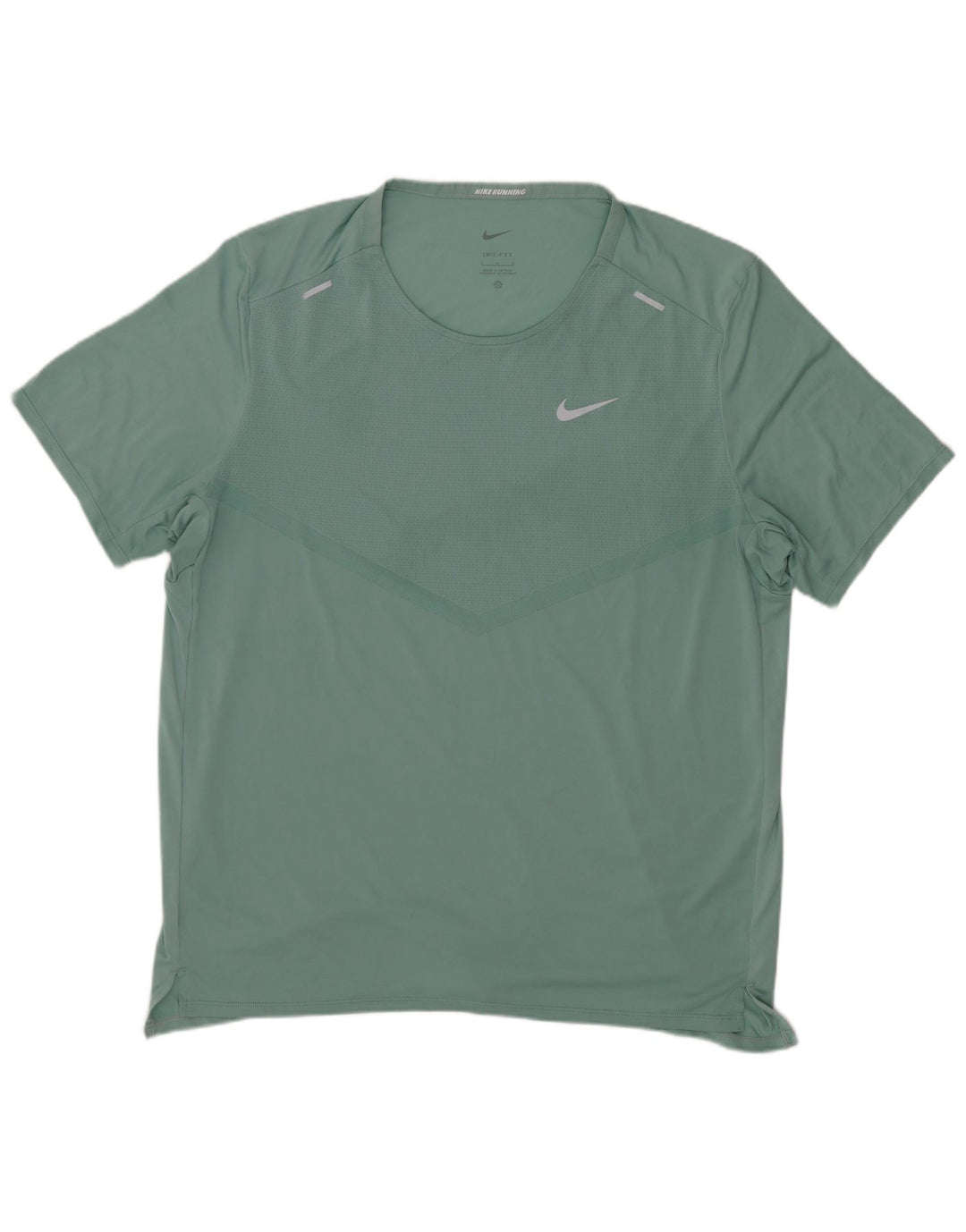 Nike Herren Dri Fit T-Shirt Top Large Grün