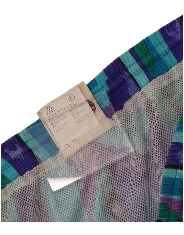 Navigare Herren-Badeshorts, mittelgroß, mehrfarbig, Ikat-Baumwolle