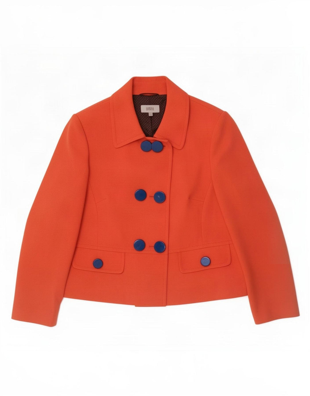 Marks & Spencer Zweireihiger Damen-Blazer, Gr. 20, 2XL, Orange