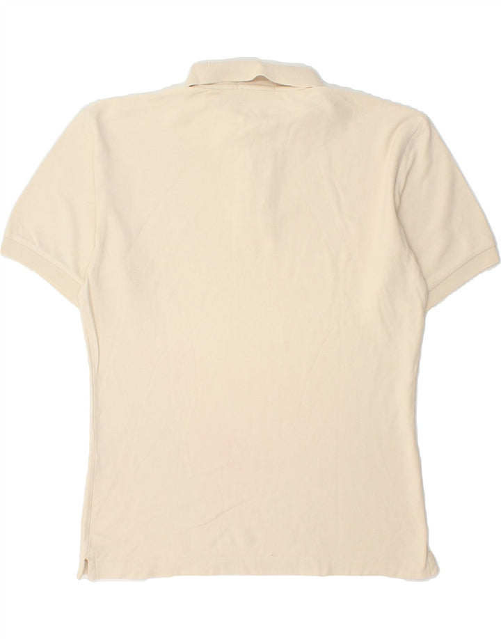 FILA Mens Polo Shirt IT 46 Small Beige Vintage Fila and Second-Hand Fila from Messina Hembry 