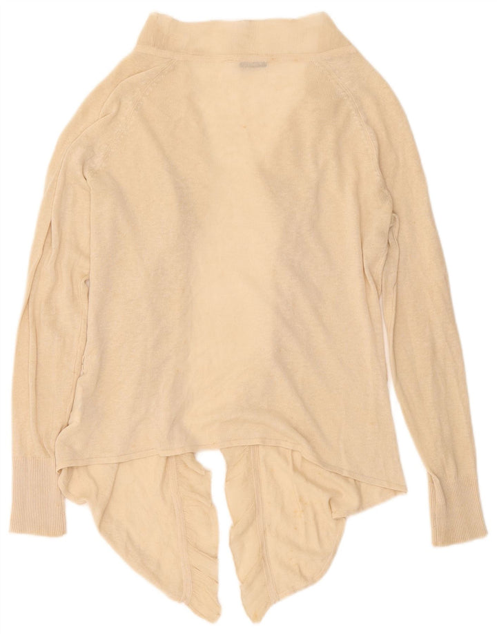 Offener Cardigan für Damen von Marella, Gr. 10, Small, Beige, Leinen