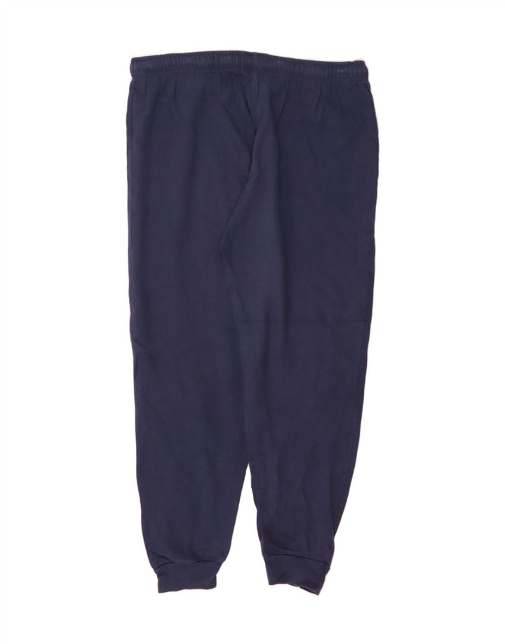 SUPERGA Mens Tracksuit Trousers Joggers Medium Navy Blue Cotton Vintage Superga and Second-Hand Superga from Messina Hembry 