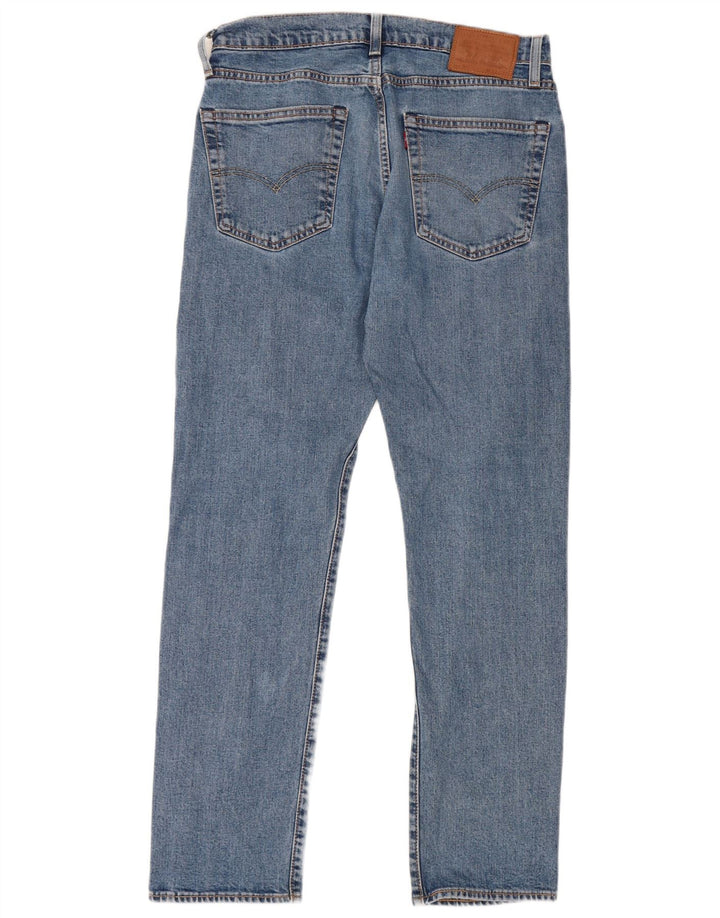 Levi's Herren 502 Straight Jeans W32 L32 Blaue Baumwolle