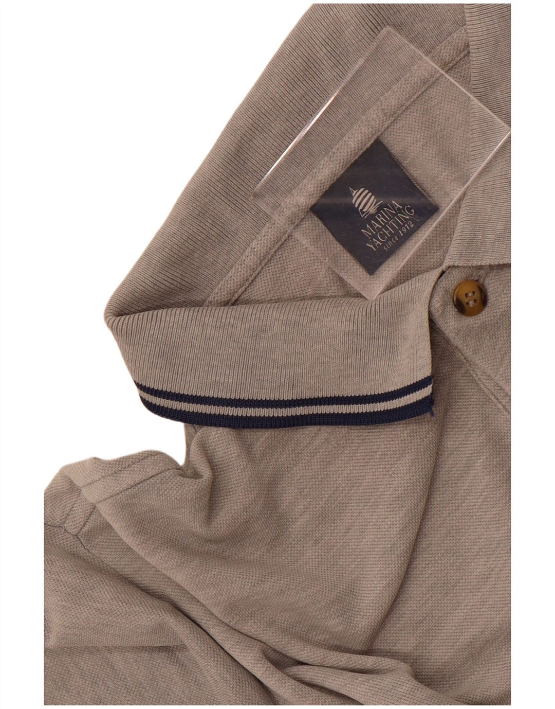 Marina Yachting Herren-Poloshirt, Größe L, Grau