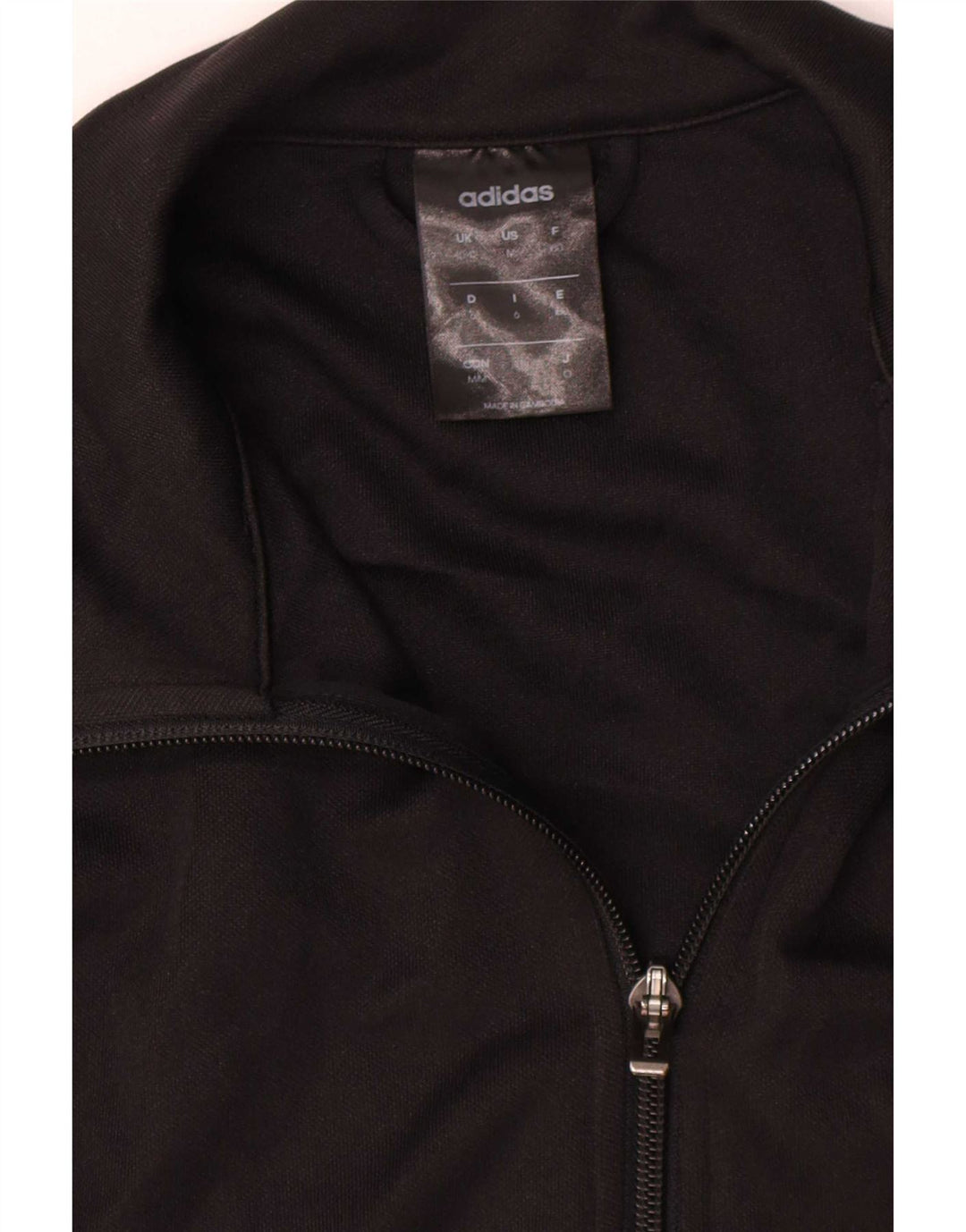 Adidas Herren Climalite Trainingsanzug Top Jacke UK 40/42 Medium Schwarz Polyester