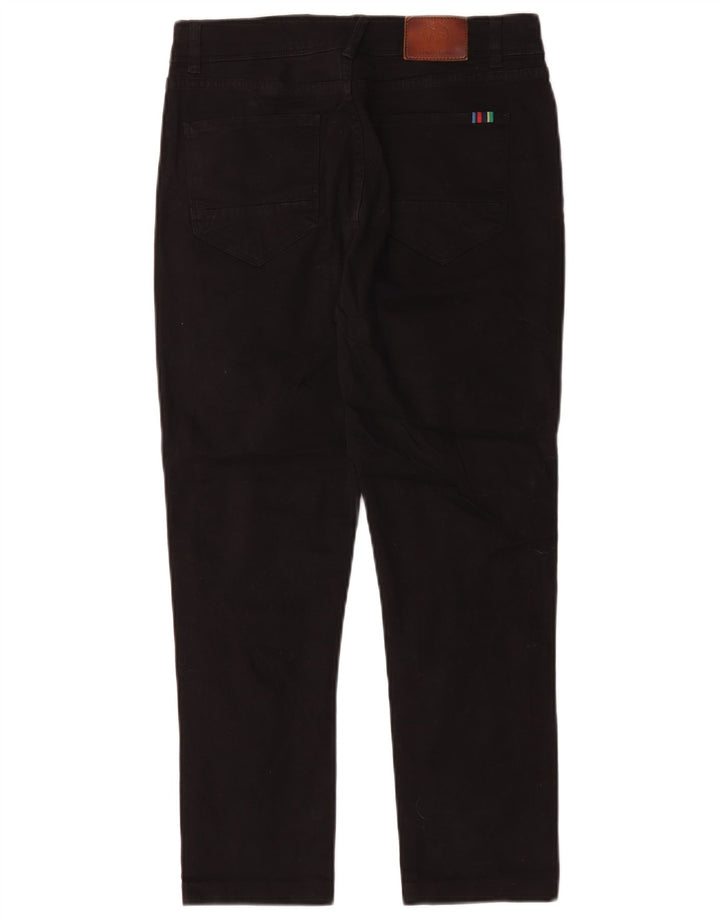 Paul Smith Damen-Cropped-Jeans, W28, L24, schwarze Baumwolle