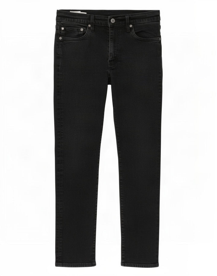 Levi's Herren 511 Slim Jeans W32 L29 schwarze Baumwolle