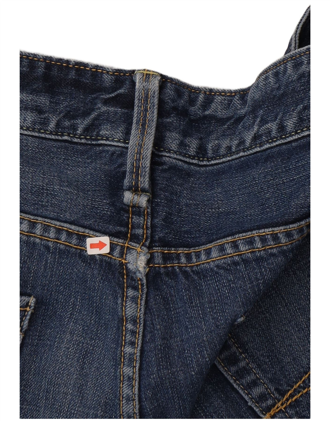Replay Herren Straight Jeans W38 L28 Blaue Baumwolle