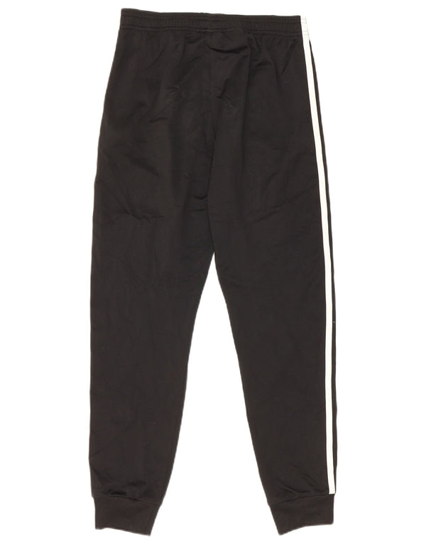 Adidas Jungen-Trainingshose, Jogginghose, 11–12 Jahre, schwarzes Polyester