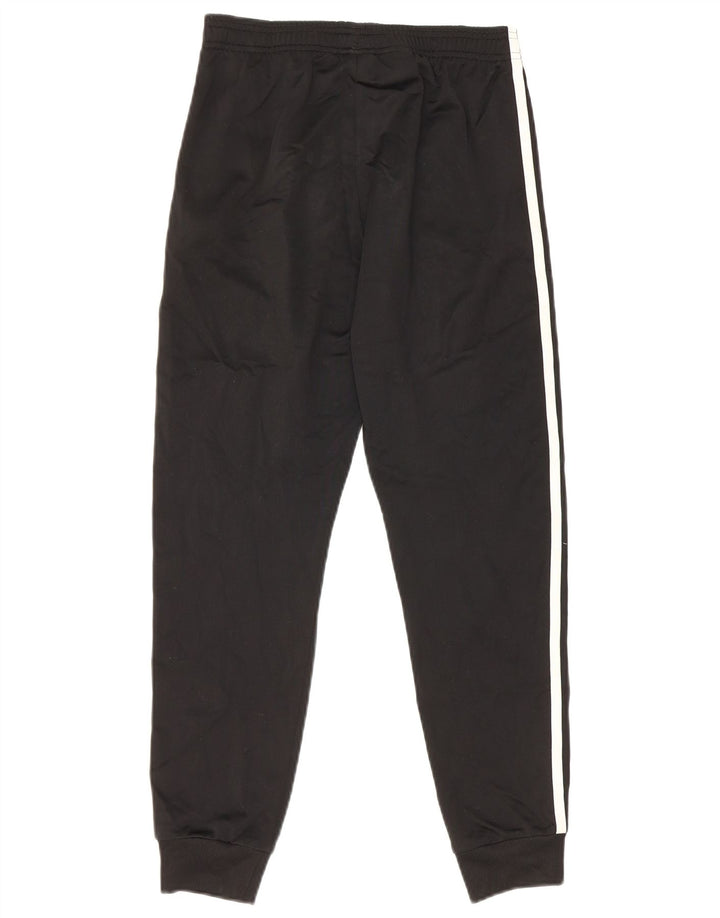 Adidas Jungen-Trainingshose, Jogginghose, 11–12 Jahre, schwarzes Polyester