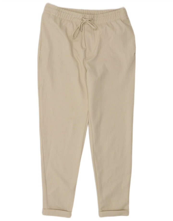 Zara Tapered Chino-Hose für Herren, Größe M, W32, L30, Beige, Polyester