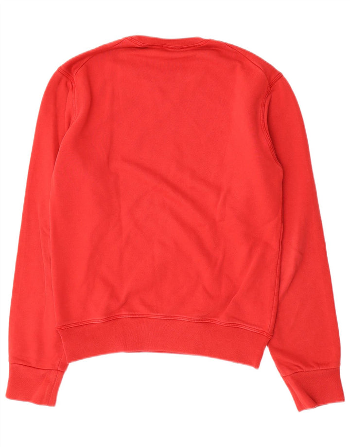 DSQUARED2 Jungen-Sweatshirt mit Grafik, 13–14 Jahre, rote Baumwolle