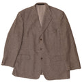 Marks & Spencer Herren-Blazer mit 3 Knöpfen, UK 46, XL, graue Wolle