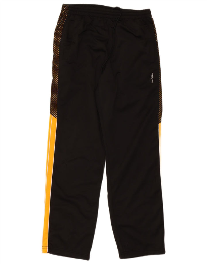 DIADORA Herren-Trainingshose, UK 38, Mittelschwarz, Colourblock-Polyester