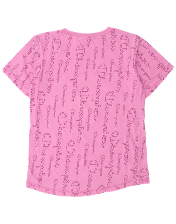 Champion T-Shirt mit Grafik für Mädchen, 11–12 Jahre, Größe L, Rosa