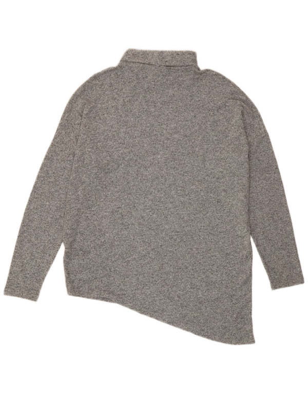 Phase Eight Damen Rollkragenpullover UK 18 XL Graue Viskose