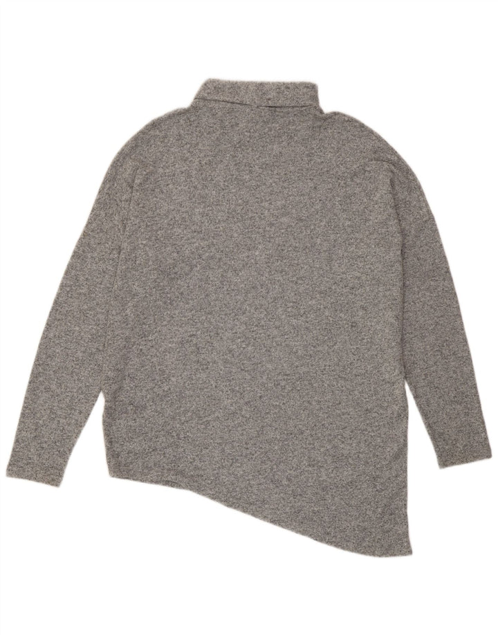 Phase Eight Damen Rollkragenpullover UK 18 XL Graue Viskose