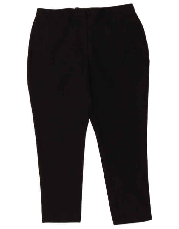 Marks & Spencer Damen Autograph Chinohose UK 16 Large W34 L26 Schwarz