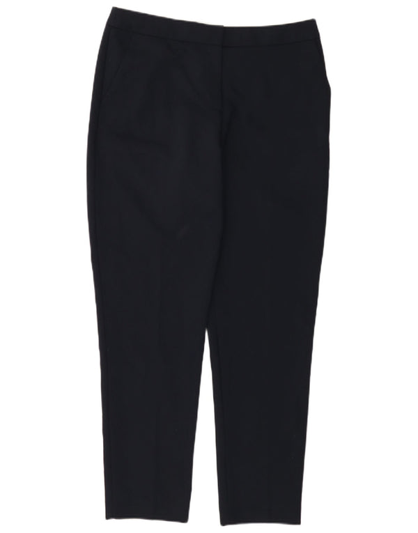 Hobbs Damen Tapered Chinohose UK 12 Medium W32 L28 Marineblau Baumwolle