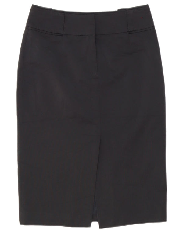 Hugo Boss Damen Bleistiftrock US 4 Small W26 Schwarz