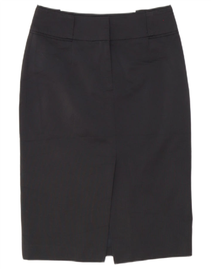 Hugo Boss Damen Bleistiftrock US 4 Small W26 Schwarz