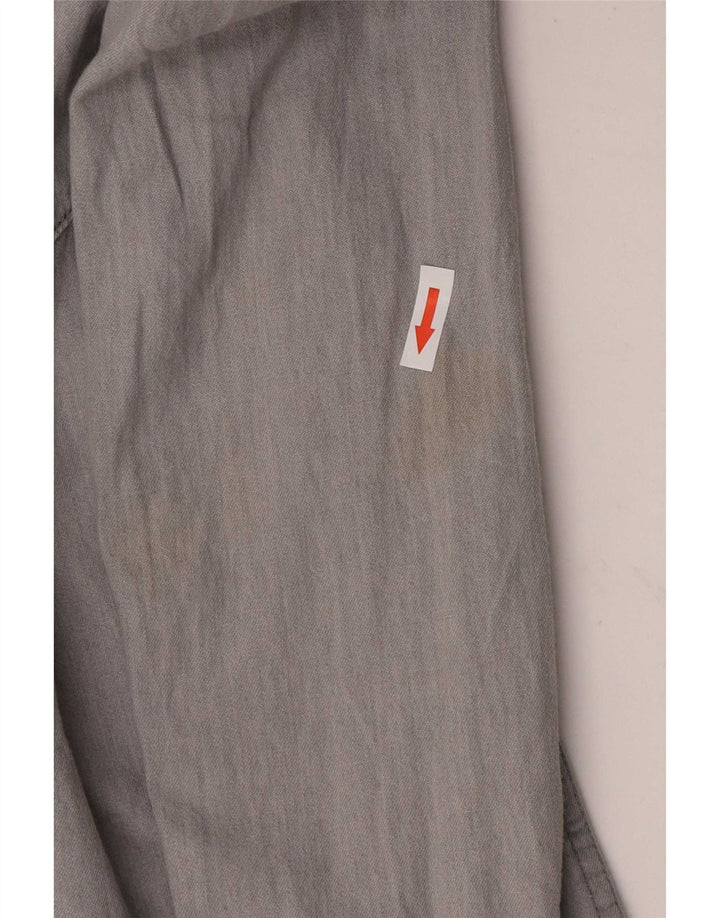 Jack & Jones Herrenhemd, Größe S, Grau, Baumwolle