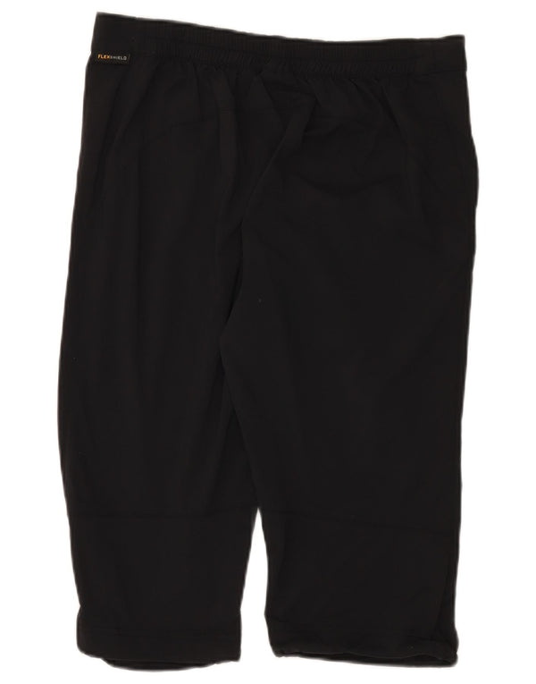Jack Wolfskin Damen Bermudashorts UK 12 Medium W32 Schwarz