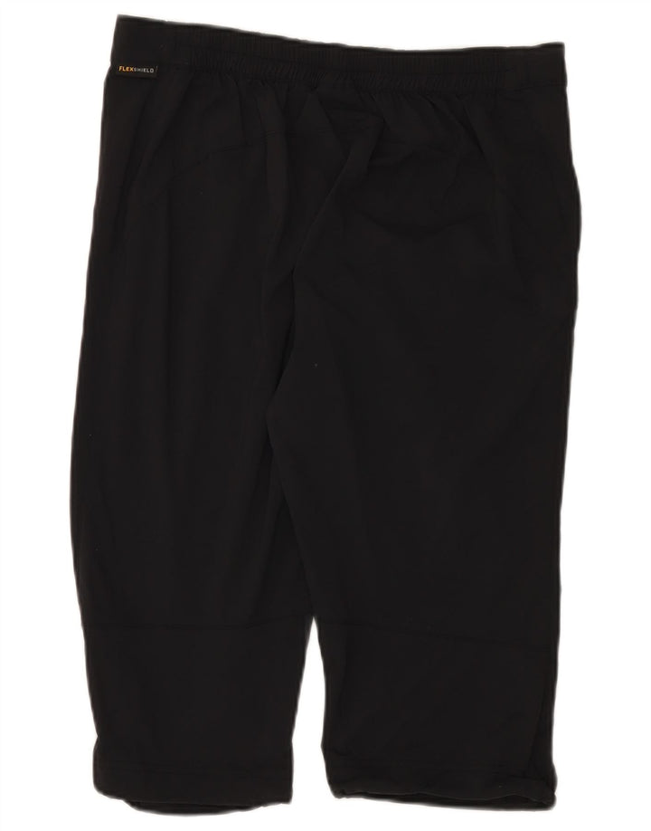 Jack Wolfskin Damen Bermudashorts UK 12 Medium W32 Schwarz