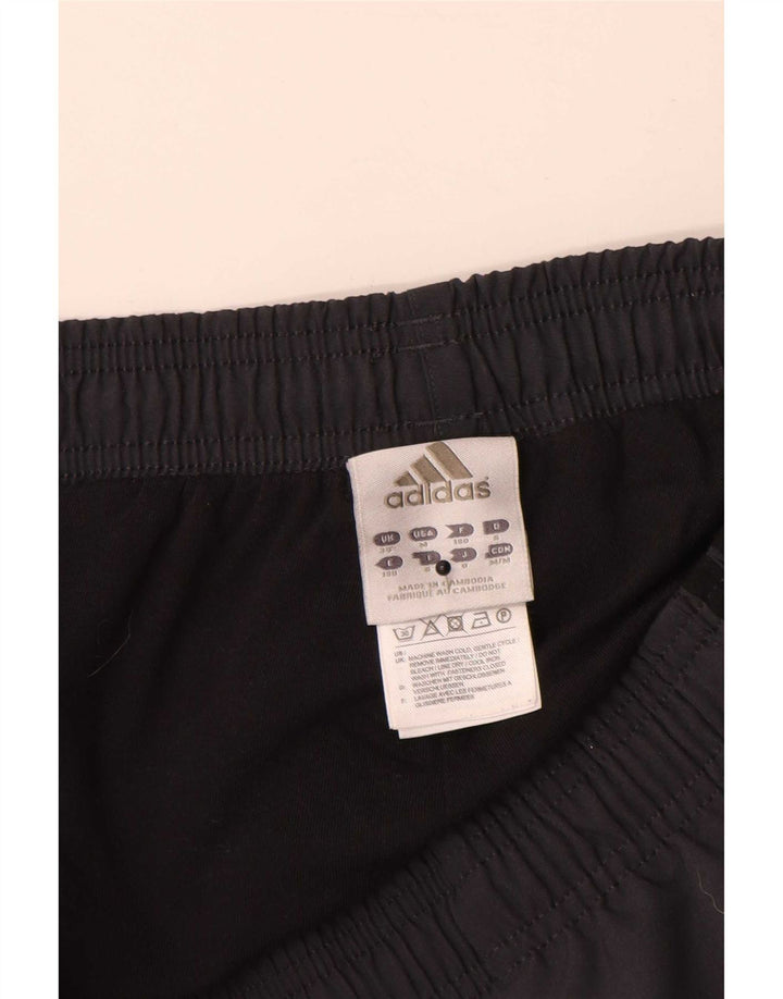 Adidas Herren-Trainingshose, Jogginghose, groß, grau, Polyester
