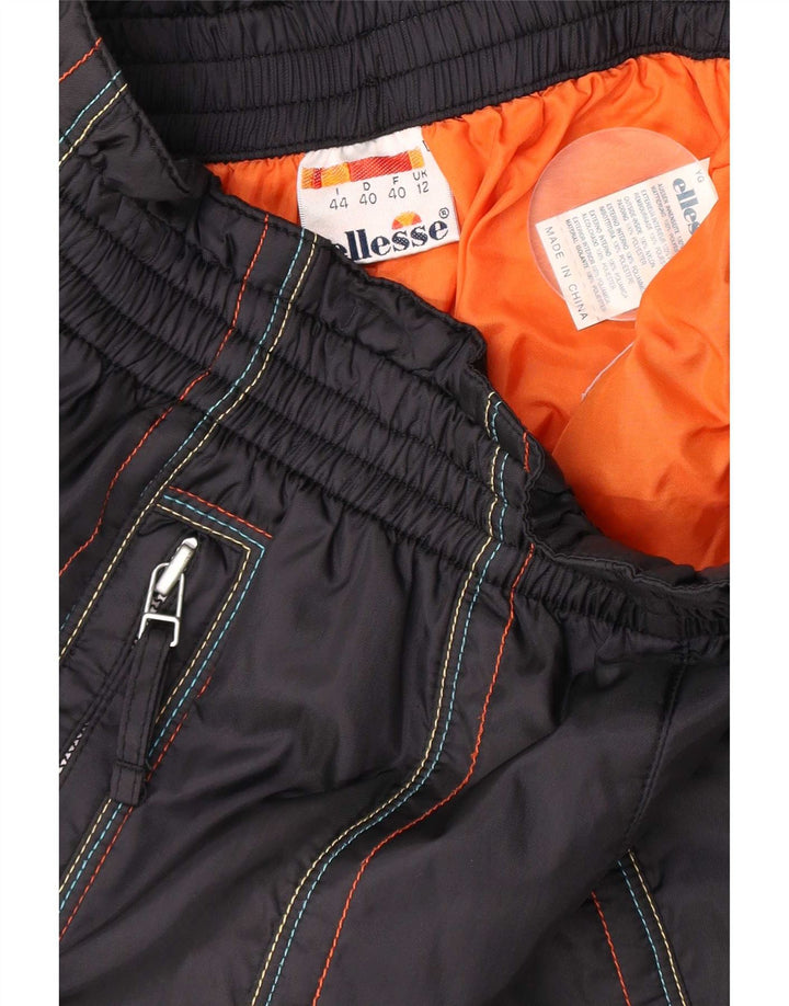 Ellesse Womens Joggers Skihose UK 12 Medium Schwarz Polyamid