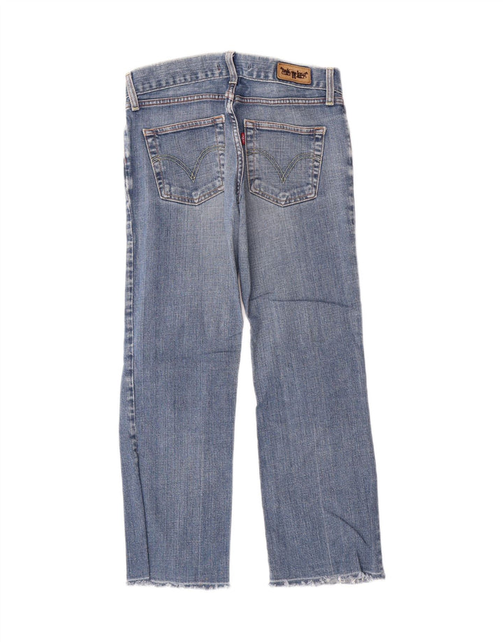 LEVI'S Womens Straight Jeans W29 L26 Blue Cotton Vintage Levi's and Second-Hand Levi's from Messina Hembry 